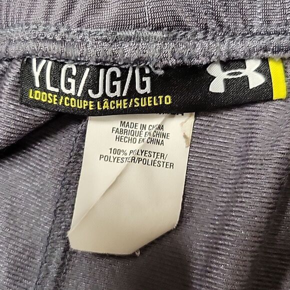 UNDER ARMOUR YOUTH POLY ATHLETIC JOGGERS SIZE LARGE - Picture 5 of 6